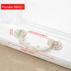 NAIERDI Ivory White Cabinet Handles Zinc Aolly Kitchen Cupboard Door Pulls Drawer Knobs European Fashion Furniture Handle
