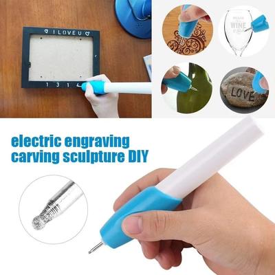 Mini Electric Engraving Pen Cordless Electric Precision Etching Engraving Pen Name Writing Engraving Tool For DIY Crafts