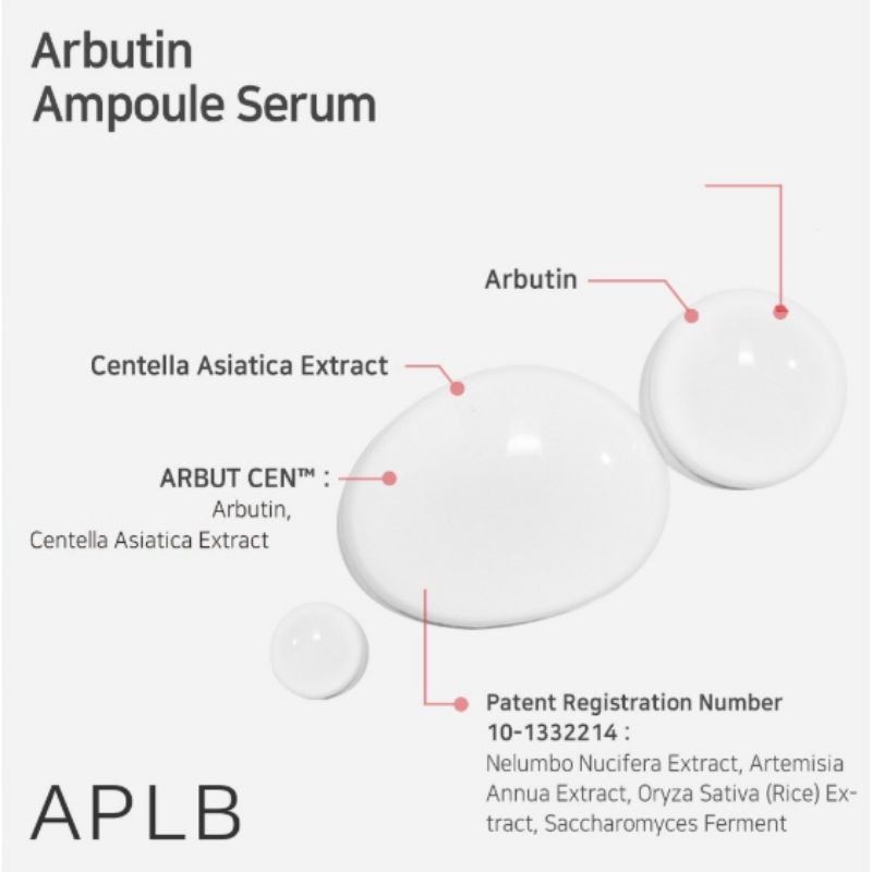 APLB Salicylic Acid BHA Arbutin Ampoule Serum 40ml