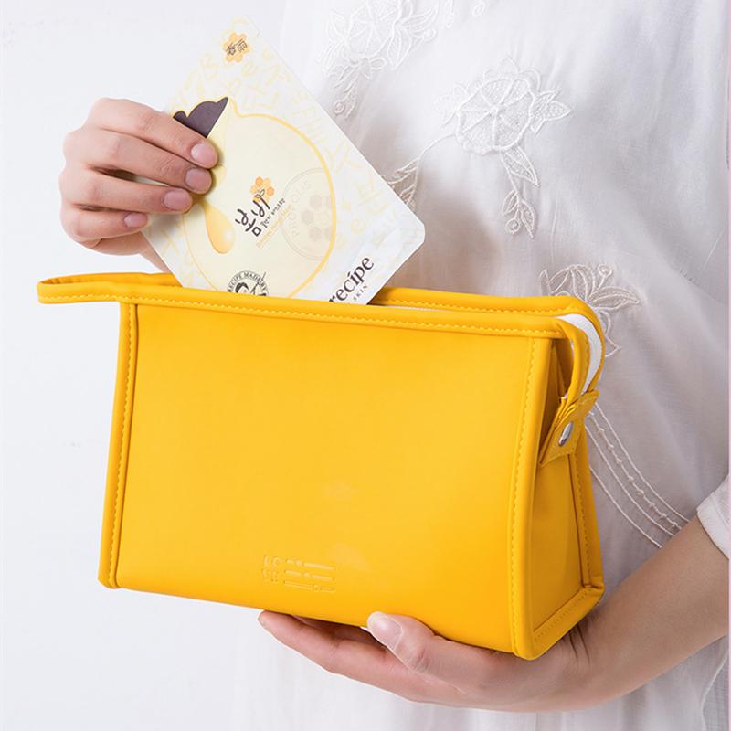 

2022 женские косметички-органайзеры, косметичка ярких цветов, водонепроницаемая из искусственной кожи, портативная косметичка для путешествий, макияжа королевский синий