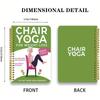 Geïllustreerd Stoelyoga Oefeningen Boek Voor Senioren Valpreventie & Flexibiliteit 30-Dagen Uitdaging Perfect Cadeau Voor Ouderen