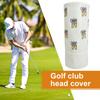 Housse de Club de Golf Imperméable Résistante aux Rayures Couleurs Vives Manchon de Club de Golf Facile à Nettoyer Protecteur de Club de Golf
