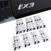3D ABS Letters Car Rear Trunk Emblem Tailgate Decals