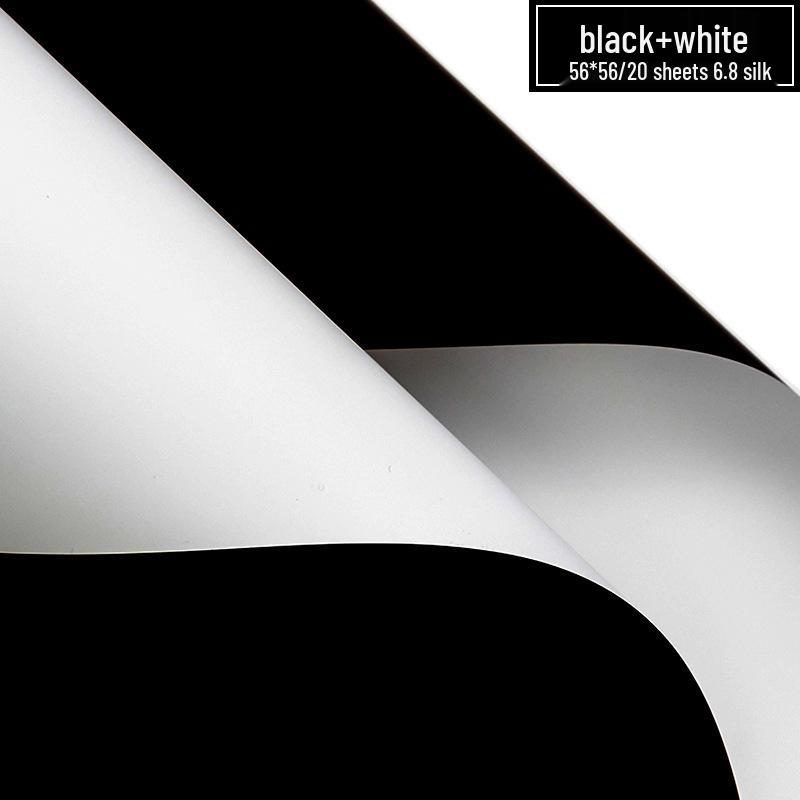 Tweekleurig Bloemenboeket Inpakpapier voor Verse Bloemen - Oya Papier