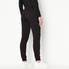 Armani Exchange SS23 Year Of The Rabbit Limited Edition SS23 Jade Rabbit Print Cuffed Casual Pants Women pants Black 3RYPAF-YJCMZ-1200