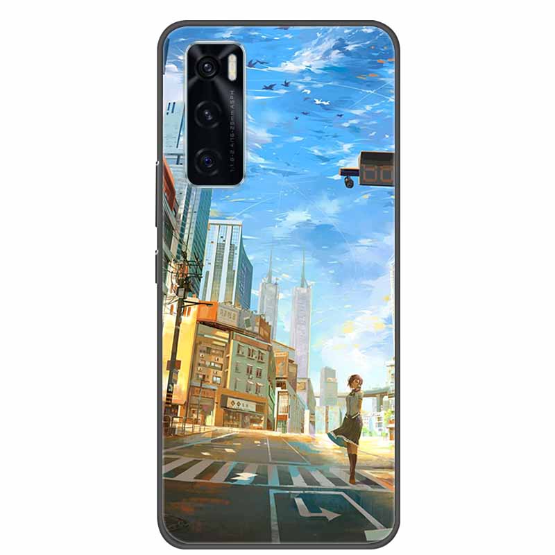 Pro Vivo Y70 Pouzdro Mramorové Měkké Silikonové Zadní Kryty pro Vivo Y70 Kryt Telefonu pro Vivo Y70 Y 70 VivoY70 Coque Funda Roztomilý Kreslený