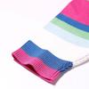 Anlom Women's Slim-Fit Striped V-Neck Knit Top