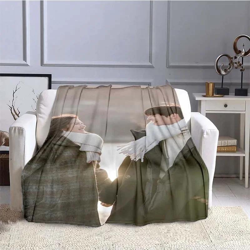 Serie Bellezza Vera Hwang in Youp Cha EunWoo Coperta di Flanella Arte Stellare Coperta Calda per Letto Camera da Letto Divano Coperta da Picnic Regalo