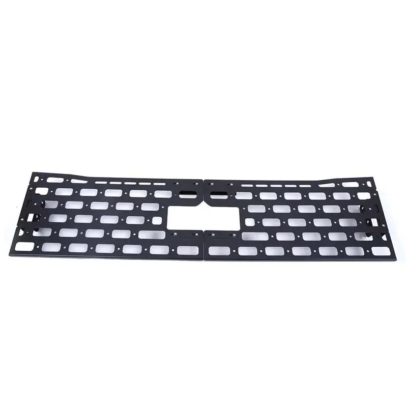 

For Toyota Tacoma Pickup 2016-2026 Car Tailgate Exterior Multi-function Tool Hanging Plate Aluminum Alloy Auto Accessories чёрный
