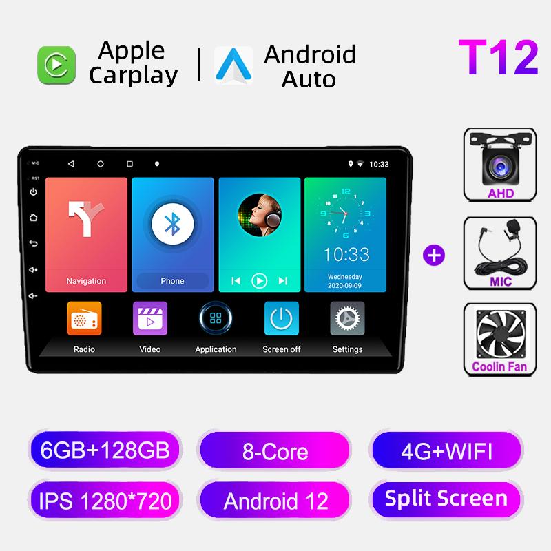 GPS Navigation For Ford Fusion 1 2005-2012 Car Radio 4G WIFI Multimedia Video Player BT Carplay DSP Android Auto 2Din Stereo