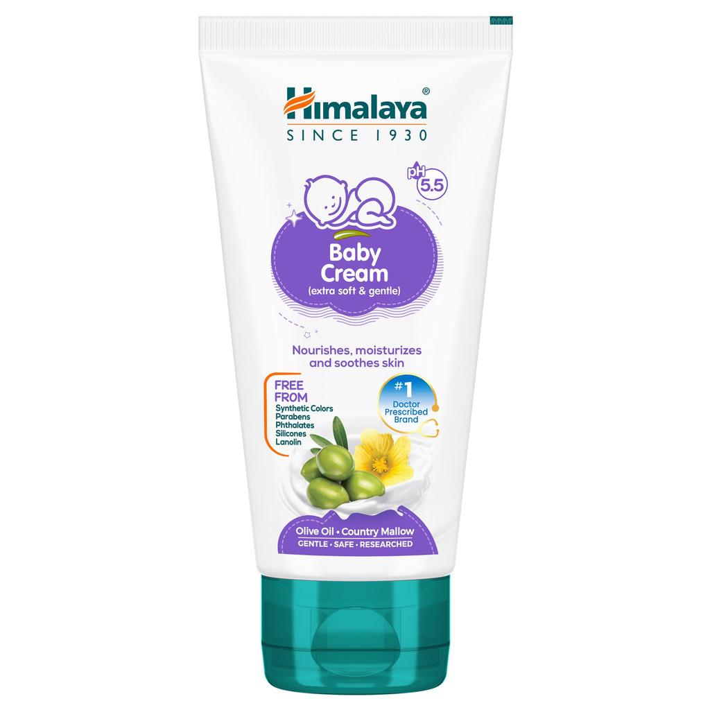 Himalaya Baby Cream 50ml Pack Of 1 Gentle Moisturizer For Soft Sensitive Baby Skin