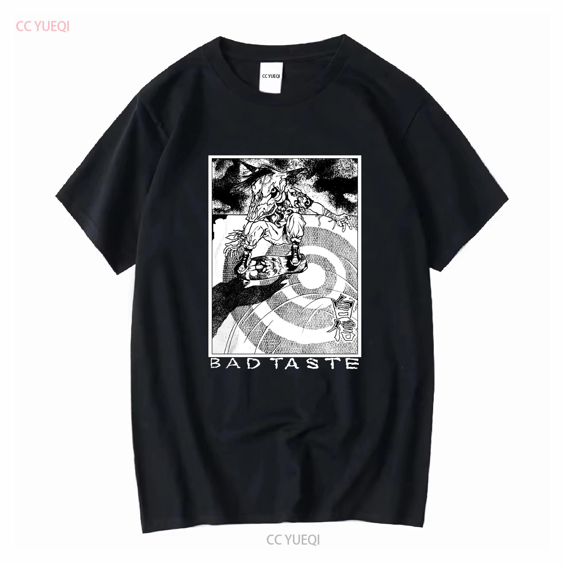 

VINTAGE 90s BAD TASTE PUSHEAD SKATEBOARD T SHIRT ZORLAC VIOLENT GRIND KURO LINE long or short sleeves vintage Washed fashion 4XL