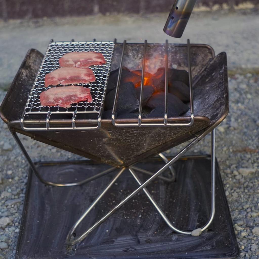 NANGOGEAR (Nanko Camping Gear) Bonfire Grill Grater, 360mm, Hard Type, 11310-M (MTG-HM)