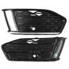 Foglight Grill 4KD807647 Front Bumper Fog Lamp Cover Trim Frame Fit for A6 C8Left