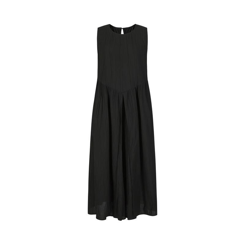 Annaco Lyocell Bubble Cotton Sleeveless Dress