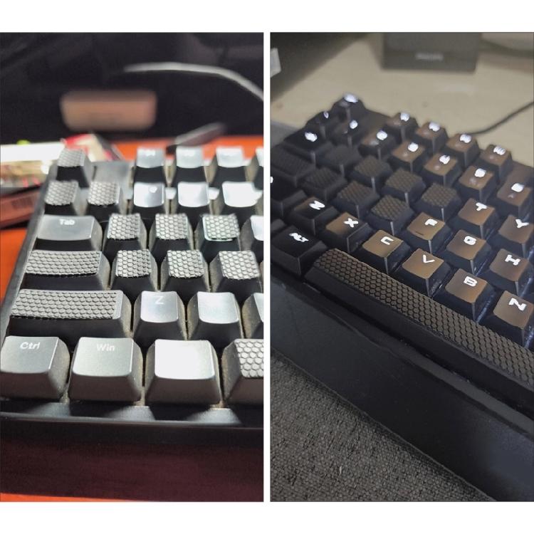 Silicone Keyboards Keycap Protectors AntiSkid Stickers for Reduced Noise and Secure Grip