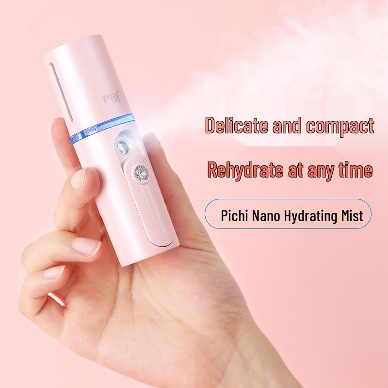 

Pichi Portable Facial Cold Spray & Light Humidifier Steamer FS-030-White-Basic-Cinderella