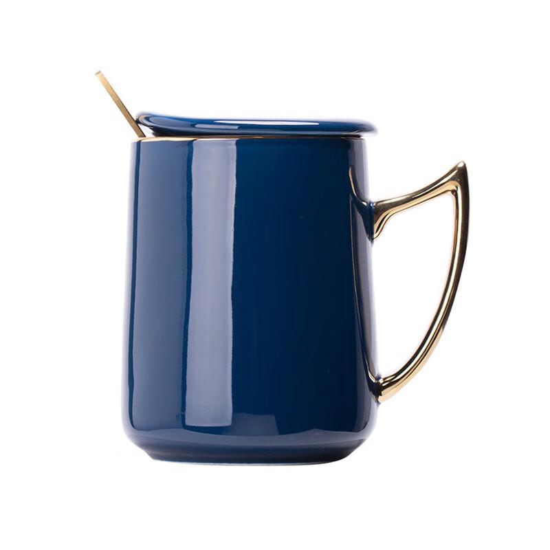 Duoli Sapphire Blue Ceramic Mug Set