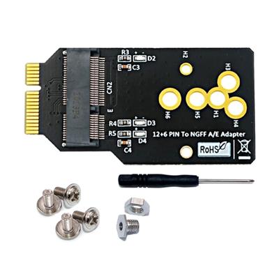 WIFI6 Module To 12+6 Pin Adapter Board for Desktop Motherboards Use with AX200/201/210 WIFI6 Module