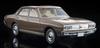 Tomica Limited Vintage Neo Scale Nissan Cedric 2000GL Finished Product 1/64 LV-N205a (1971 Model, Brown) -