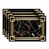 Printed Festival Party Placemats: Stain-Proof, Heat-Resistant Table Decoration