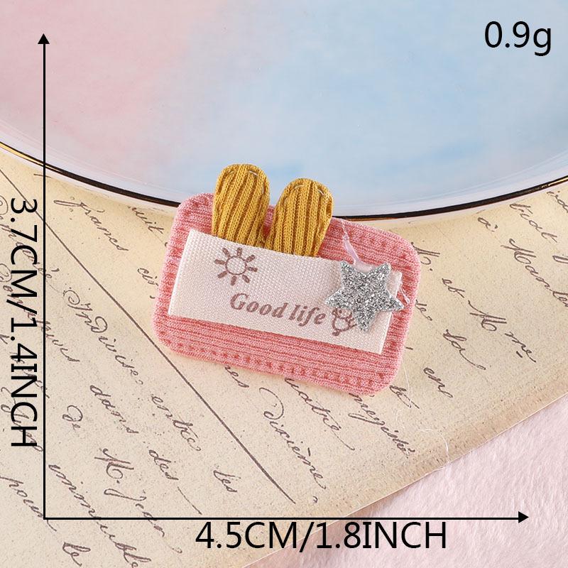 Hair Accessories Decorative Accessories Cute Cartoon Butterfly Hairpin Leather Ring Accessories Brooch Handmade Diy Clothing Accessories