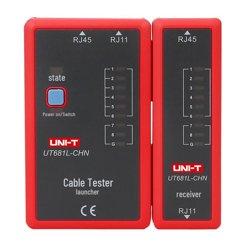 UNI-T UT681L RJ45/RJ11 Cable Tester and Wire Tracker (CN version)
