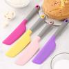 One Piece Silicone Scraper Baking Cake Cream Silicone Spatula for Home Salad Jam Mixing Knife
