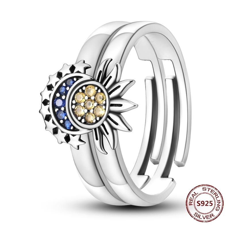 Blue Eyes Adjustable Ring Copper Authentic Elephant Turtle Lotus Infinity Love Open Rings Ideal For Women Wedding Jewellery