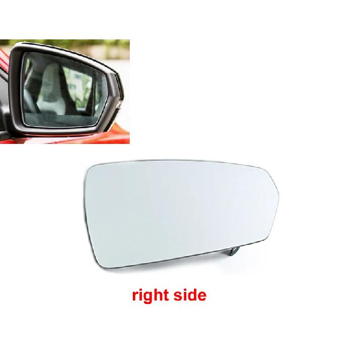 For Volkswagen VW Polo Car Accessories Side Rearview Mirror Lenses Reflective Glass Lens with Heating 1PCS