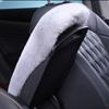 1pc Plush Car Armrest Box Cushion Warm Center Console Arm Cover Pads Stowing Tidying Universal Automobile Interior Decoration