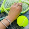 S925 Silvery Tennis Bracelet 2/ 3/ 4/ 5mm Moissanite Fine Jewelry Hypoallergenic 6.69-8.66inch Length