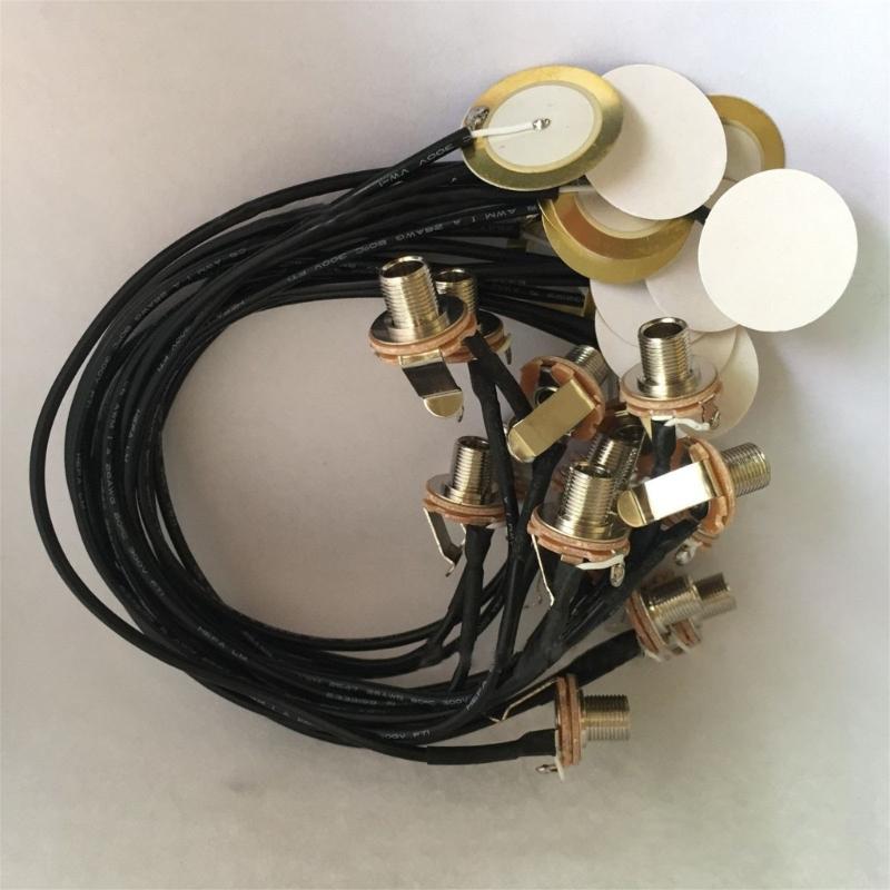 Guitar Preamp Piezo Pickup Thumb Piano Pickups Kalimba Pickups Mandolin Pickup