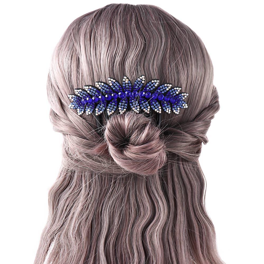 For Girls Ponytail Holder Hairpins Crystal Korean Barrettes Hair Clips Women Hair Comb Hair Claws
