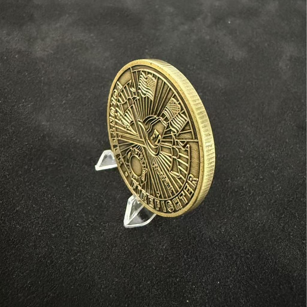 Antique Bronze Color Electroplated Metal Commemorative Medal - Creative Ancient Coin Business Gift