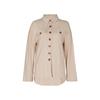 Spring and Autumn Women's Shirt Jacket Fashion Solid Color Comfortable Casual Blouse