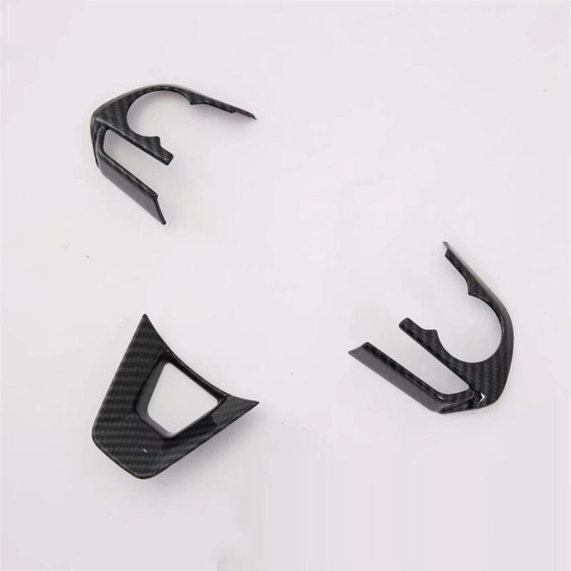 Steering Wheel Button Frame Decoration Cover Trim ABS Carbon Fiber Accessories Interior For TOYOTA RAV4 RAV 4 XA50 - 2024