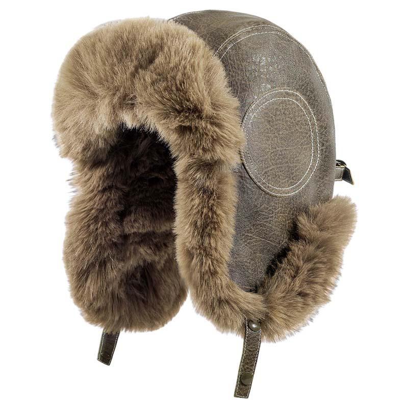 Male winter warm riding electric vehicle windproof and cold hat thickened plush pilot hat female