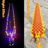 3/5/8/10 M Lightning Dragon Dance Set with Head Chinese Traditional Square Performance Prop Folk Ribbon Dance New Year Dancing