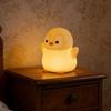 Penguin Baby Night Light USB Rechargeable LED Touch Lamp with Dimmable Glow Cute Bedside Lamp for Kids Adults Fun Novelty Gift for Home Decor