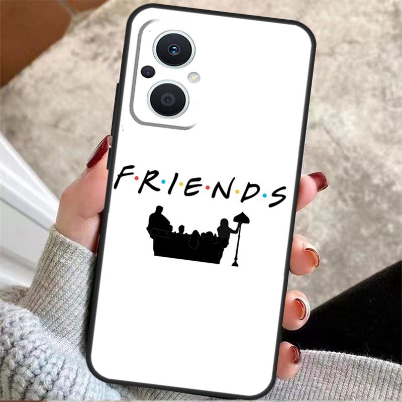 Central Perk Friends TV Show Phone Case For OPPO Reno 5Z 4Z 2Z 8T Reno 4 5 6 7 8 Lite OPPO Find X6 X5 Pro X2 X3 Neo Lite