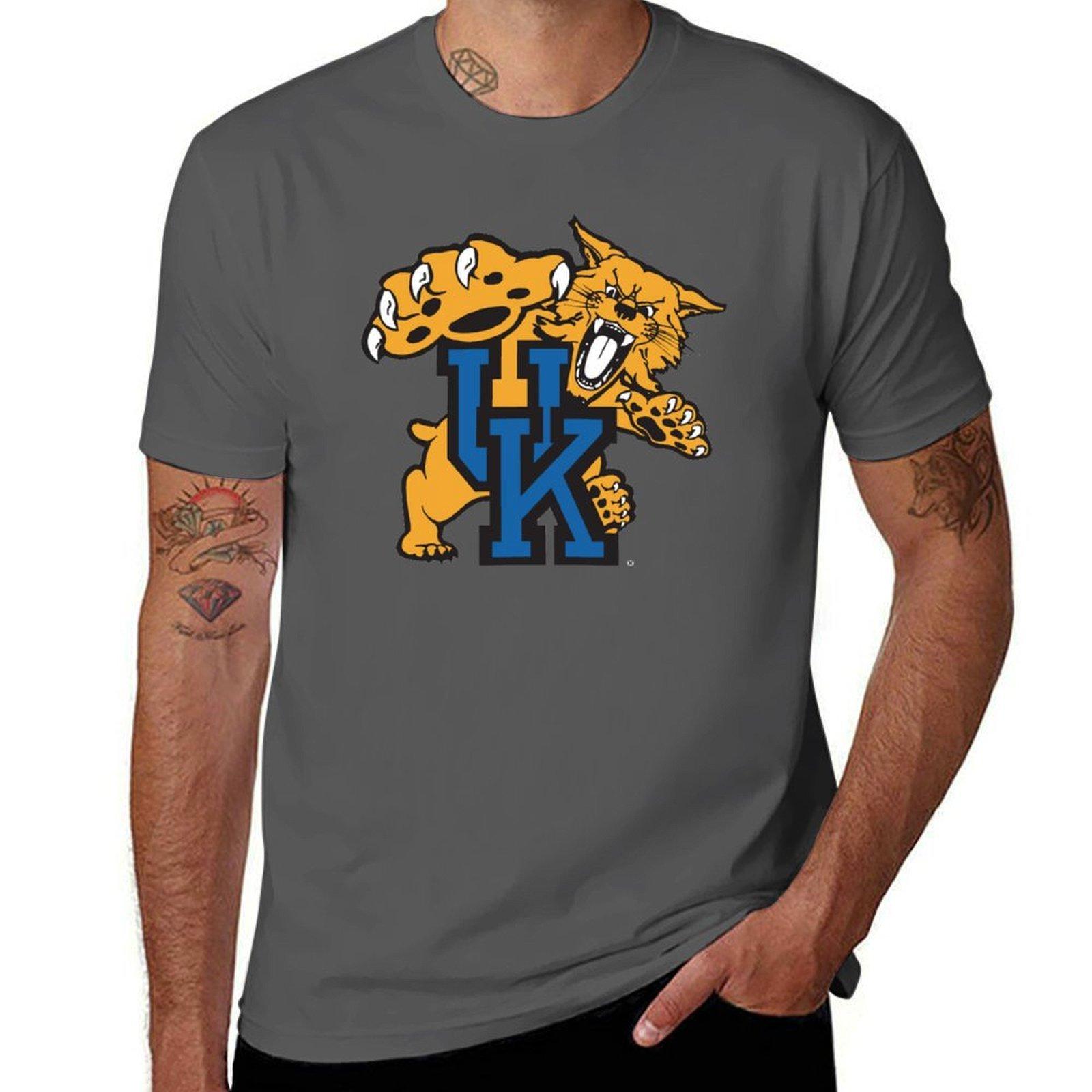 

KentuckyCity wildcats TShirt Breathable Workout Short Sleeve Top 4XL