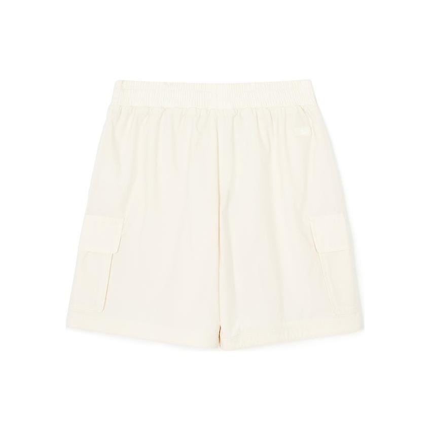 New MLB Casual Shorts Unisex Linen Cream 3ASMB0443-07CRM