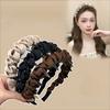 Adjustable Rhinestones Toothed Headband Comfortable Non-slip Hair Band  Fashion Accessory