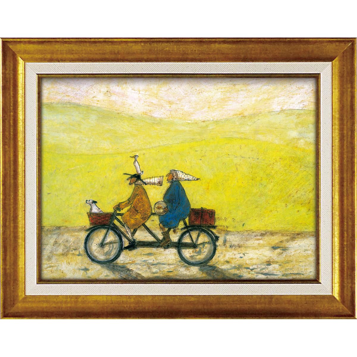 

Sam Toft Gel Processed Art Frame a Good U-Power Have Day