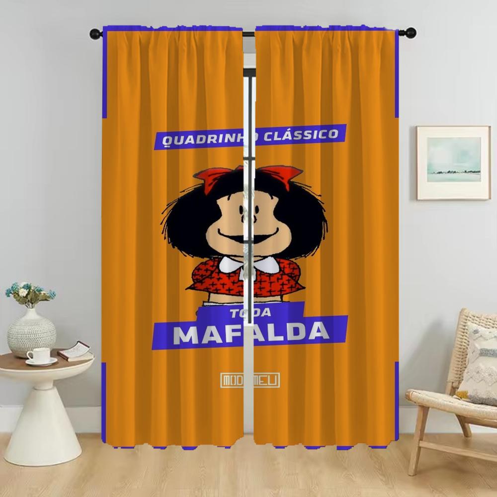 

Mafaldas Home Interior Curtains 2 Pieces Living Room Curtain Halloween Decoration Tulle for Bedroom Partition Shades Kitchen W50xH70cmx2pcs-CL