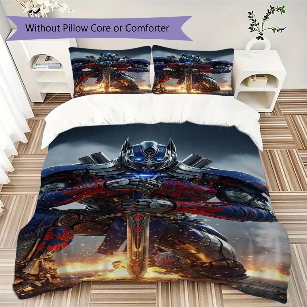 Starscream Decepticon Air Support Bedding 1 Duvet Cover 2 Pillowcase Without Core Without Core Christmas Birthday Gift