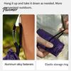 Sand Proof Mat Portable Folding Seat Mat, Lightweight Moisture-proof Pad, Multi-purpose Storage Tray, Foldable Square Seating for Outdoor Activities