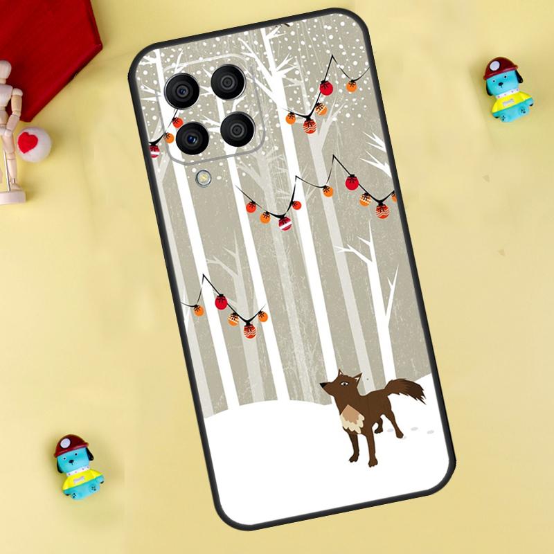 Winter Fox Foxes Case For Samsung Galaxy M35 M55 M15 M11 M12 M13 M14 M06 M16 M36 M56 M31 M53 M32 M52 M34 M54