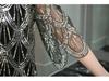 Trendy European & American Mid-Sleeve Sequin Beaded Shawl Jacket for Women